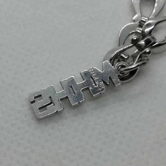 Sterling  silver charm bracelet - Picture 3 of 4